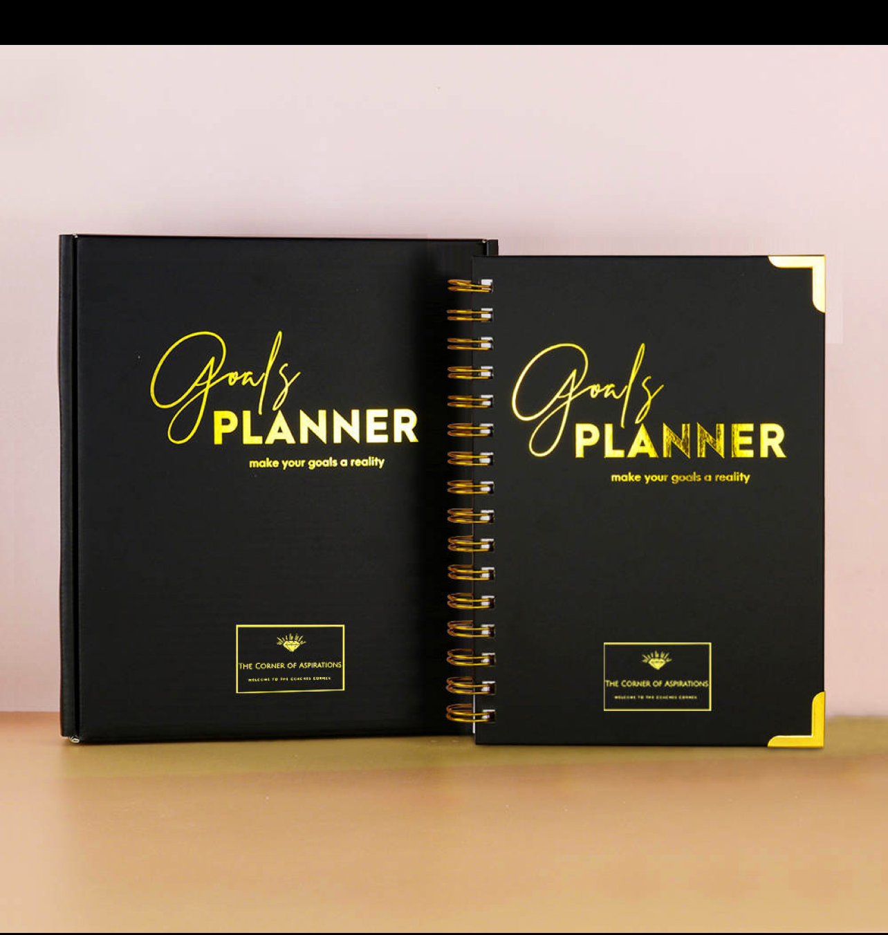 GOAL PLANNER with Gold Diamond Pen