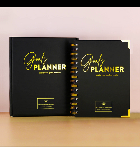 GOAL PLANNER with Classic Black Pen